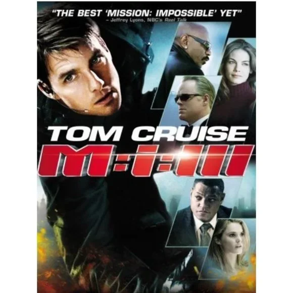 Tom Cruise in Mission Impossible M:!:III Widescreen 2006 DVD with Special Featur - Picture 1 of 6